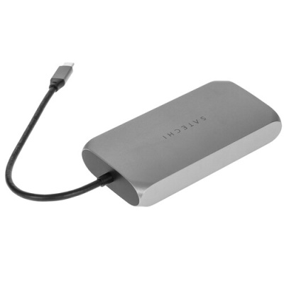 Купить Док-станция Satechi USB-C Multimedia adapter M1 серый  9073318. Характеристики, отзывы и цены в Донецке