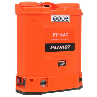 Купить Опрыскиватель аккумуляторный Patriot PT-16AC  1229165. Характеристики, отзывы и цены в Донецке