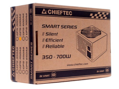 Купить Блок питания Chieftec SMART 500W [GPS-500A8] черный  6607208. Характеристики, отзывы и цены в Донецке