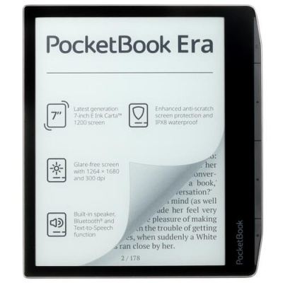 Купить 7" Электронная книга PocketBook 700 Era серебристый  9956602. Характеристики, отзывы и цены в Донецке