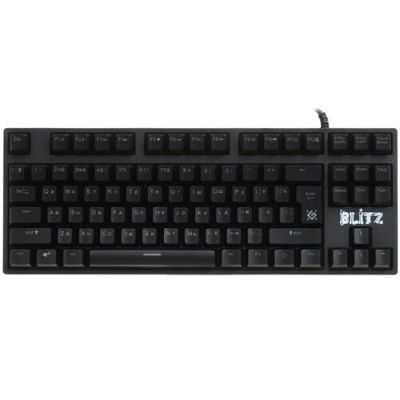 Купить Клавиатура проводная Defender Blitz GK-240L [45240]  4711753. Характеристики, отзывы и цены в Донецке