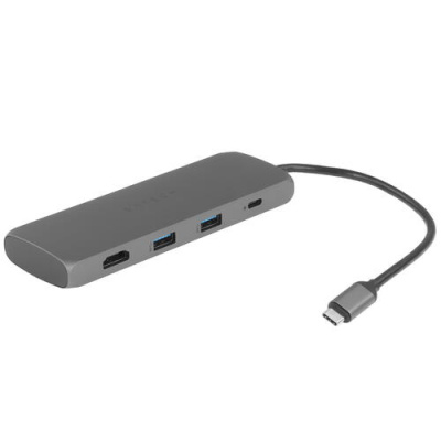 Купить Док-станция Satechi USB-C Hybrid Multiport Adapter серый  9122101. Характеристики, отзывы и цены в Донецке