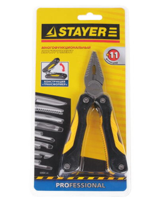 Купить Мультитул STAYER PROFESSIONAL 22854_z01  1049242. Характеристики, отзывы и цены в Донецке