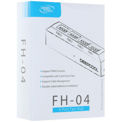 Купить Разветвитель питания DEEPCOOL FH-04  1332409. Характеристики, отзывы и цены в Донецке