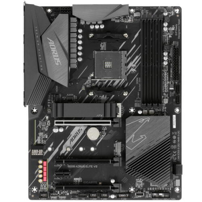 Купить Материнская плата GIGABYTE B550 AORUS ELITE V2  4702304. Характеристики, отзывы и цены в Донецке