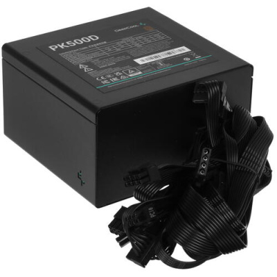 Купить Блок питания DEEPCOOL PK500D [R-PK500D-FA0B-EU] черный  5023968. Характеристики, отзывы и цены в Донецке