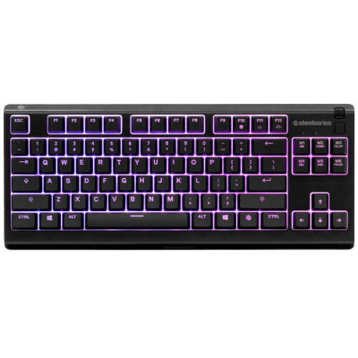 Купить Клавиатура проводная SteelSeries Apex 3 TKL [64831]  5408763. Характеристики, отзывы и цены в Донецке