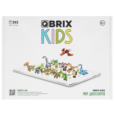 Купить Конструктор QBRIX KIDS Мир динозавров  9121163. Характеристики, отзывы и цены в Донецке