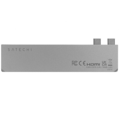 Купить Док-станция Satechi USB-C Pro Hub Slim Adapter серый  9073245. Характеристики, отзывы и цены в Донецке