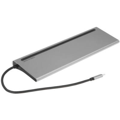 Купить Док-станция Vention THTHC USB Type C серый  5429109. Характеристики, отзывы и цены в Донецке