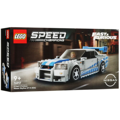 Купить Конструктор LEGO Speed Champions 2 Fast 2 Furious Nissan Skyline GT-R (R34)  5482985. Характеристики, отзывы и цены в Донецке