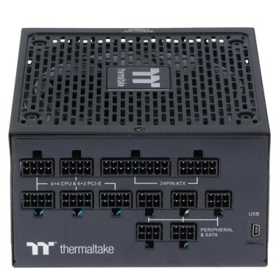 Купить Блок питания Thermaltake Toughpower iRGB PLUS 1200W [PS-TPI-1200F2FDPx-1] черный  1234012. Характеристики, отзывы и цены в Донецке