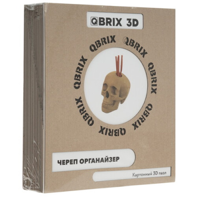 Купить Конструктор Qbrix Череп органайзер  5053885. Характеристики, отзывы и цены в Донецке