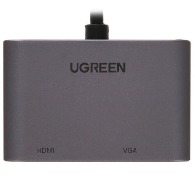 Купить Док-станция Ugreen CM162 серый  4866185. Характеристики, отзывы и цены в Донецке