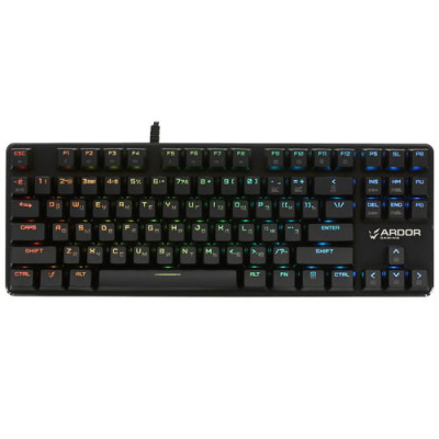 Купить Клавиатура проводная ARDOR GAMING Blade PRO Optical [AG-FL-B87RedOpt-B]  5068353. Характеристики, отзывы и цены в Донецке