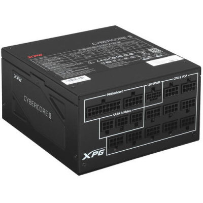 Купить Блок питания ADATA XPG CYBER CORE II 1300W [CYBERCOREII1300P-BKCEU] черный  5416318. Характеристики, отзывы и цены в Донецке