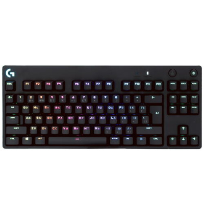 Купить Клавиатура проводная Logitech G Pro [920-009393]  1641046. Характеристики, отзывы и цены в Донецке