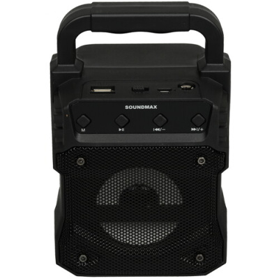 Купить Портативная аудиосистема Soundmax SM-PS5035B, черный  9063241. Характеристики, отзывы и цены в Донецке