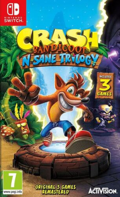 Купить Игра Crash Bandicoot N. Sane Trilogy (Switch)  5064658. Характеристики, отзывы и цены в Донецке