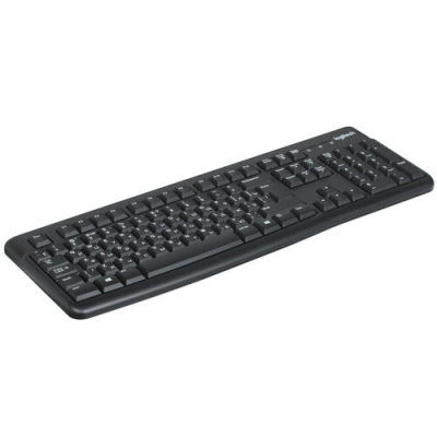 Купить Клавиатура проводная Logitech K120 [920-002506/22]  0124851. Характеристики, отзывы и цены в Донецке