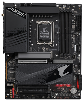 Купить Материнская плата GIGABYTE Z790 AORUS ELITE AX  5077147. Характеристики, отзывы и цены в Донецке