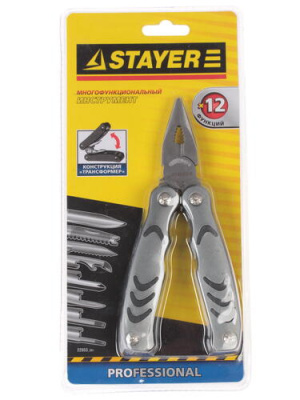 Купить Мультитул STAYER PROFESSIONAL 22853_z01  6620823. Характеристики, отзывы и цены в Донецке