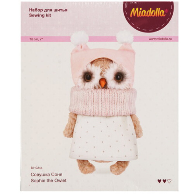 Купить Набор для шитья Miadolla Совушка Соня  9126652. Характеристики, отзывы и цены в Донецке
