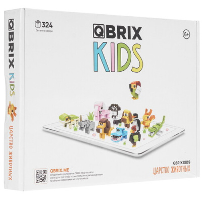 Купить Конструктор QBRIX KIDS Царство животных  9121169. Характеристики, отзывы и цены в Донецке