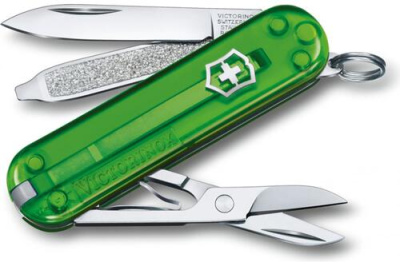 Купить Швейцарский нож Victorinox Classic SD Colors Green tea  9011938. Характеристики, отзывы и цены в Донецке